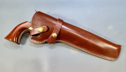 Triple leather holster for - leather,